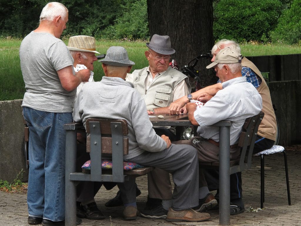 club de joueurs de cartes