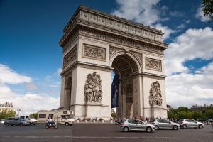 Paris l'arc de triomphe